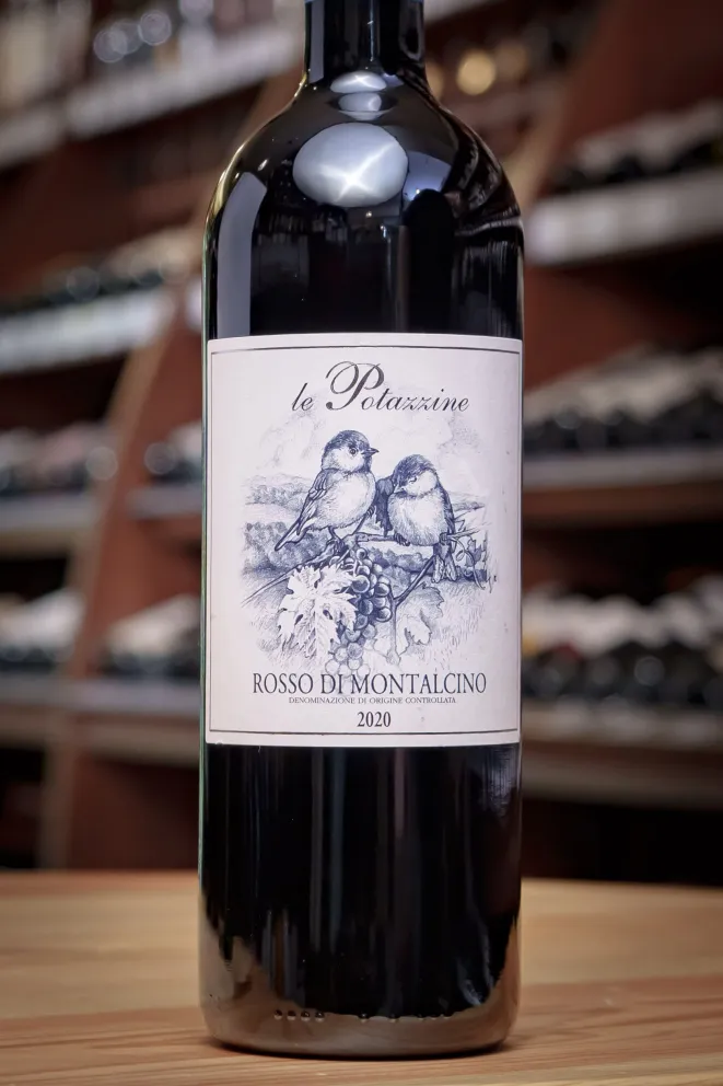 В магазине Крю Профи Le Potazzine Rosso di Montalcino 2020 0.75 л