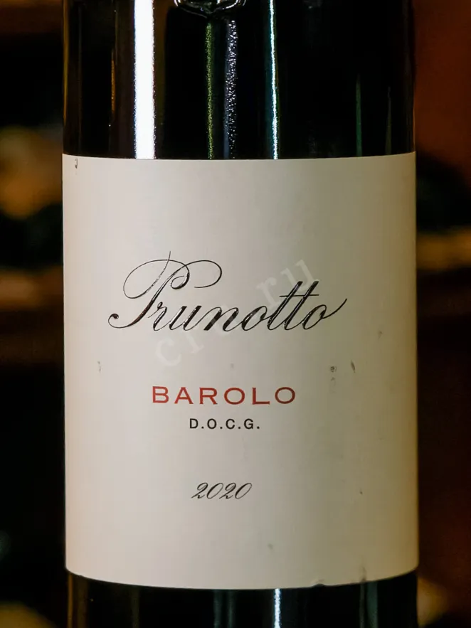 В магазине Крю Профи Prunotto Barolo DOCG 2020 0.75 л
