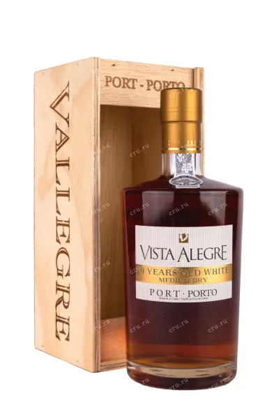 Портвейн Porto Vista Alegre 10 years wooden box 2014 0.5 л
