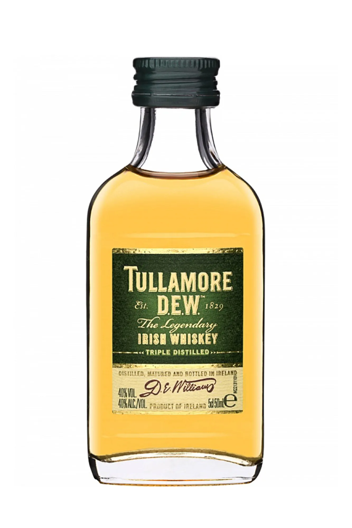 Фото — Виски Tullamore Dew mini bottle  0.05 л