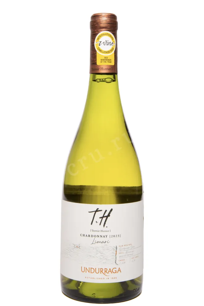 Вино Undurraga TH (Terroir Hunter) Chardonnay Limari DO 2023 0.75 л