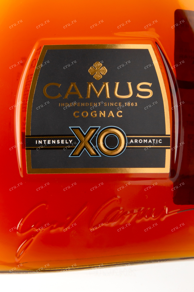 Этикетка коньяка Camus X.O. 0,5