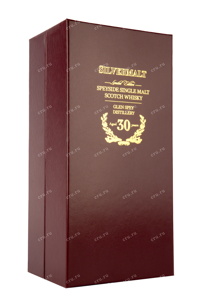 Подарочная коробка виски Сильвермолт Глен Спей 30 лет 0,7