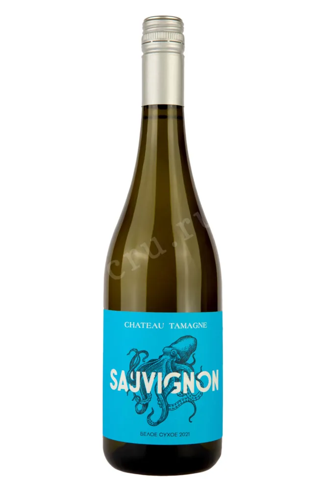 Вино Шато Тамань Совиньон 2021 0.75 л