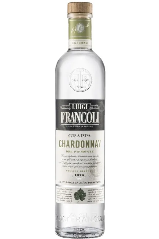 Граппа Grappa Luigi Francoli Chardonnay del Piemonte  0.7 л