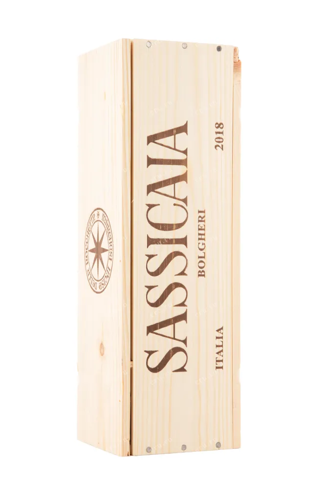 Вино Sassicaia 2018 1.5 л
