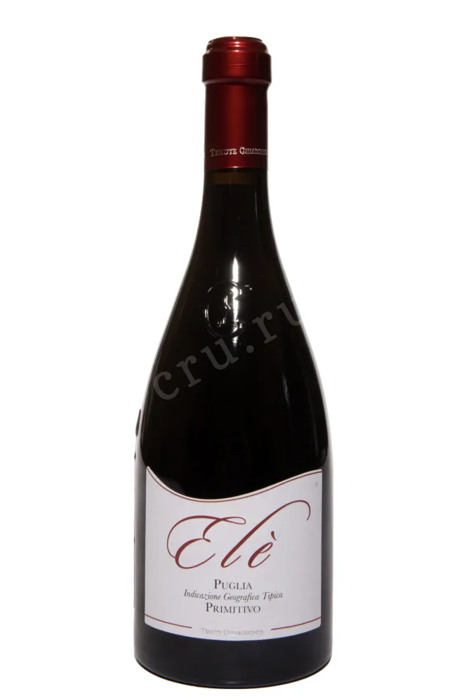 Вино Tenute Chiaromonte Ele Primitivo 2021 0.75 л