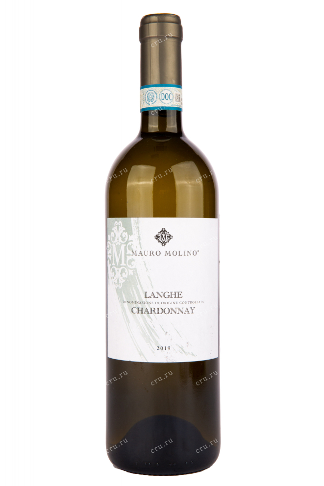 Вино Mauro Molino Langhe Chardonnay 2019 0.75 л
