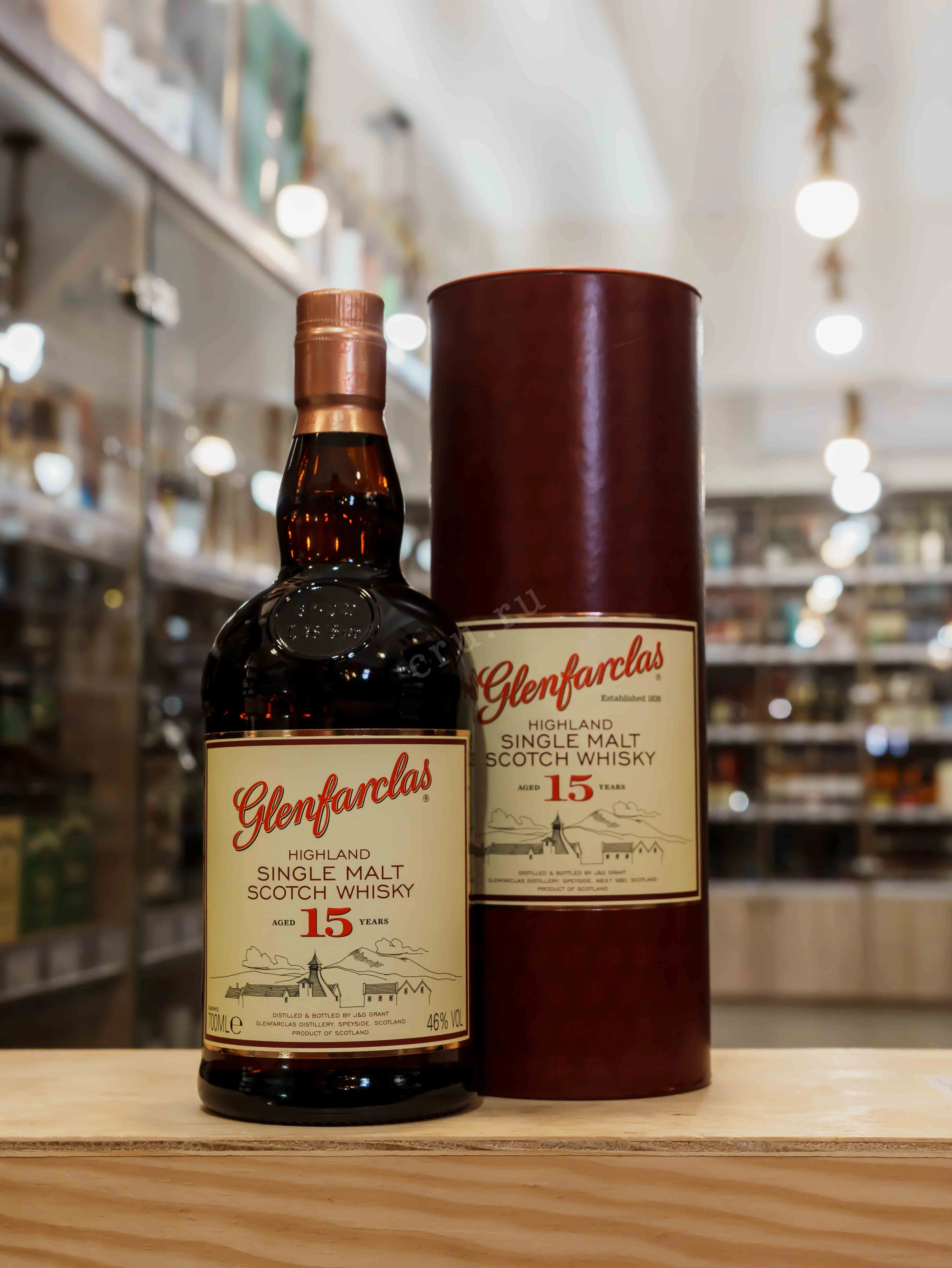 Glenfarclas 15 years 0.7 л купить - Шотландский виски Гленфарклас