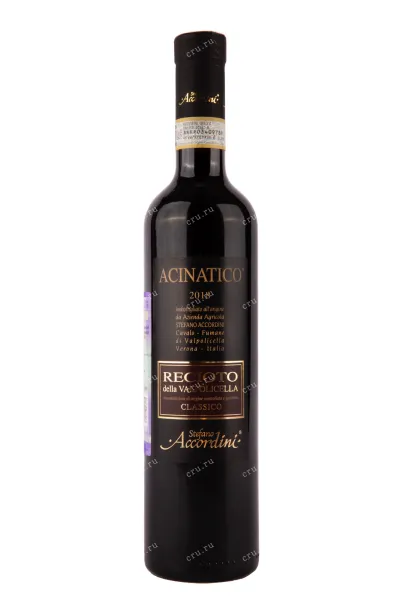 Вино Recioto della Valpolicella Classico Acinatico 2019 0.5 л