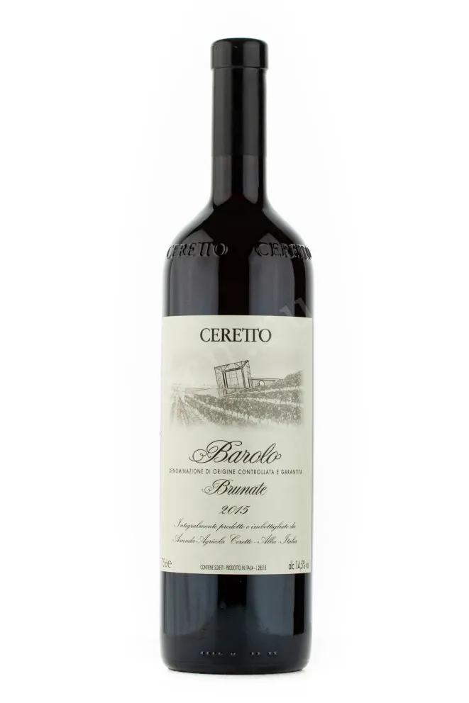 Вино Ceretto Barolo Brunate 2015 0.75 л