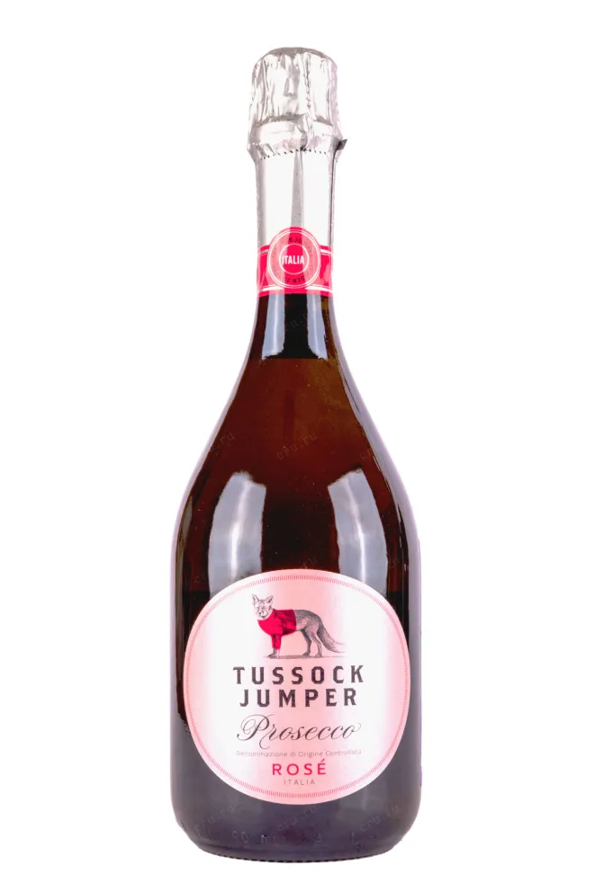 Игристое вино Tussock Jumper Prosecco DOC Rose Brut 2023 0.75 л
