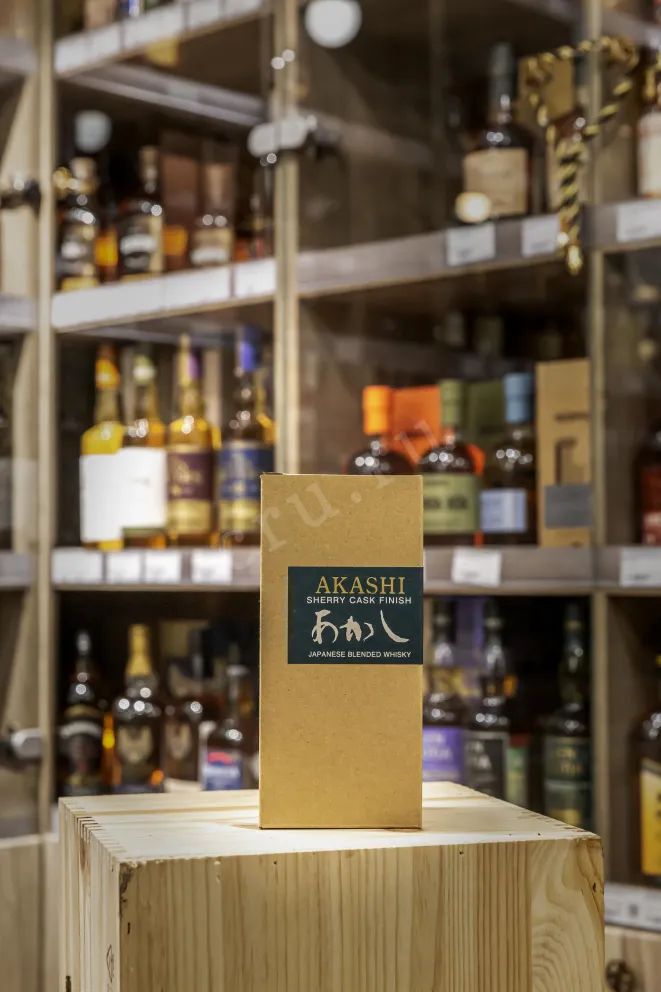 В магазине Крю Профи Akashi Sherry Cask Finish gift box 0.5 л