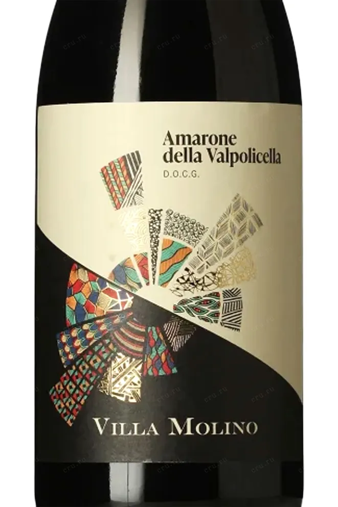 Вино Villa Molino Amarone Della Valpolicella 2015 0.75 л