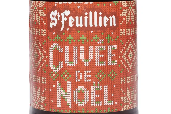Этикетка St.Feuillien Cuvee De Noel 0.33 л
