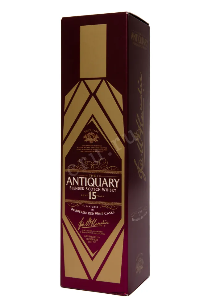 Подарочная коробка The Antiquary 15 years in gift box 0.7 л