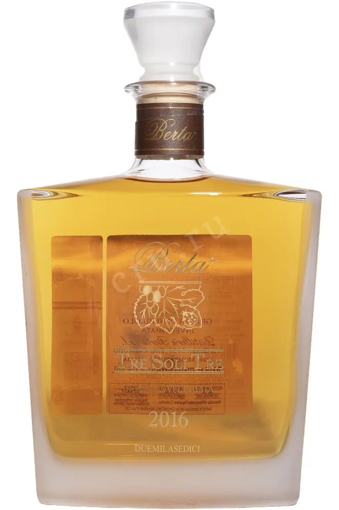 Бутылка Berta Tre Soli Tre 2016 0.7 л