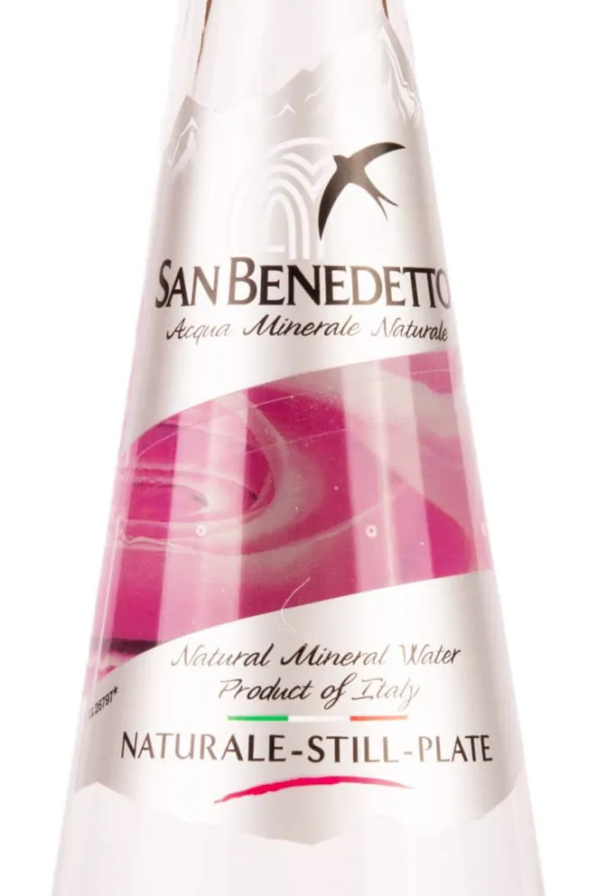 Этикетка San Benedetto Still Glass 0,5 л