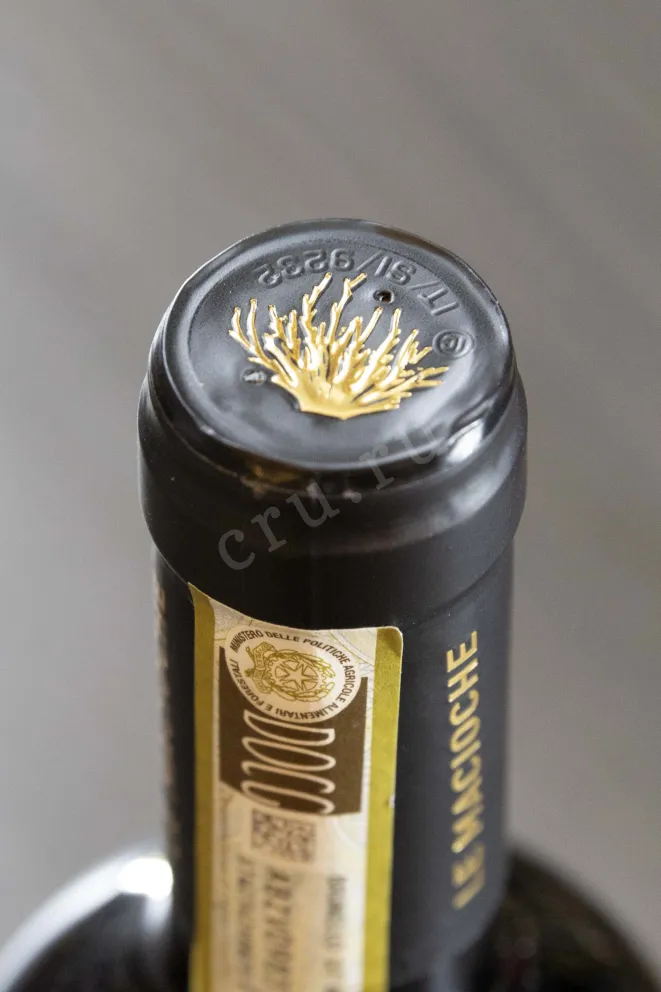 Пробка Le Macioche Brunello di Montalchino DOCG 2017 0.75 л