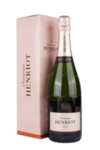 Шампанское Henriot Brut Rose in gift box 2016 0.75 л