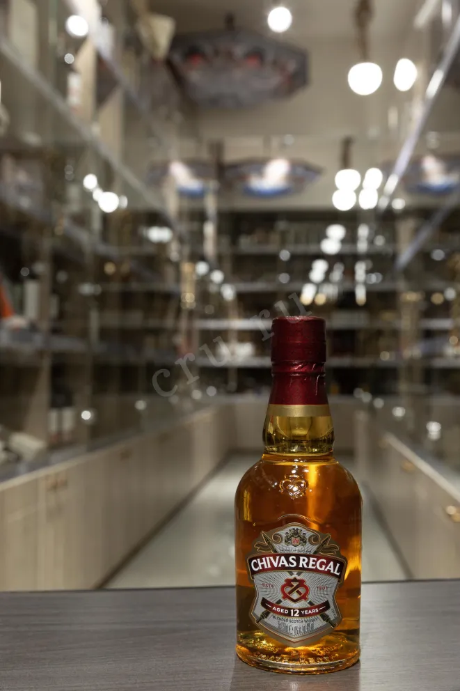 В магазине Крю Профи Chivas Regal 12 years old with box 0.375 л