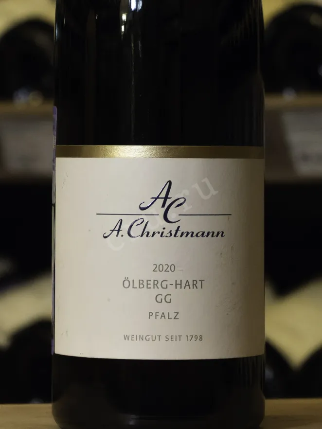 В магазине Крю Профи A. Christmann Konigsbacher Olberg-Hart Riesling GG 2020 0.75 л