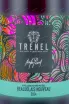 Этикетка Beaujolais Nouveau Trenel 2023 0.75 л