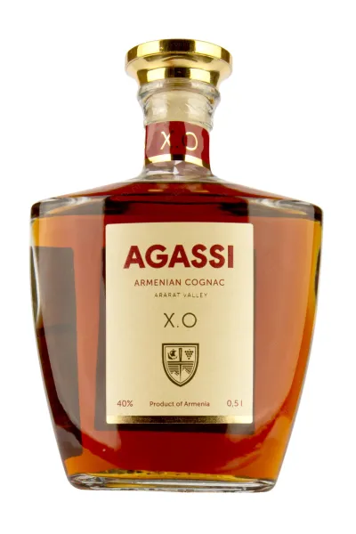 Коньяк Агасси ХО 10 лет  0.5 л