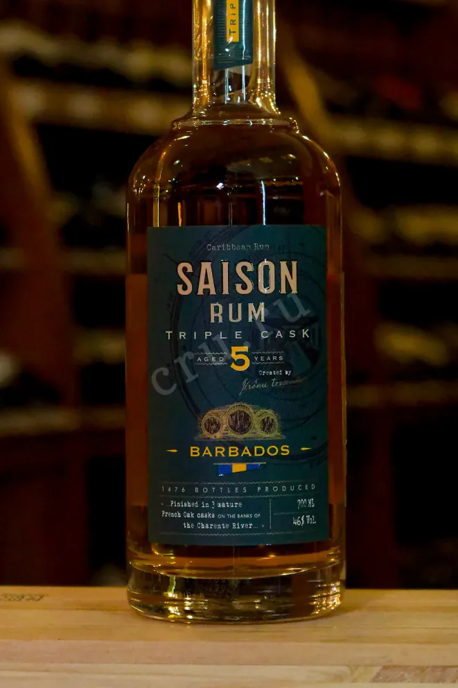 В магазине Крю Профи Saison Triple Cask Barbados 5 years 0.7 л