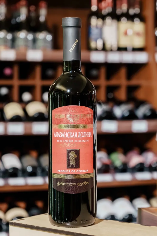 В магазине Крю Профи Vaziani Alazani Valley Red 2018 0.75 л