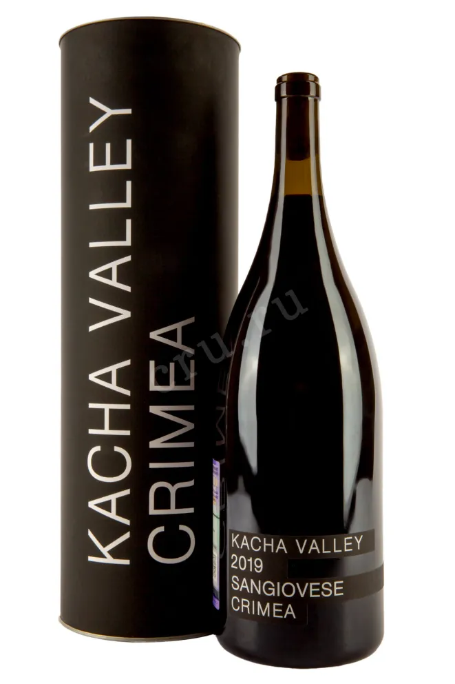 Вино Кача Велли Санджовезе в подарочной упаковке 2020 1.5 л