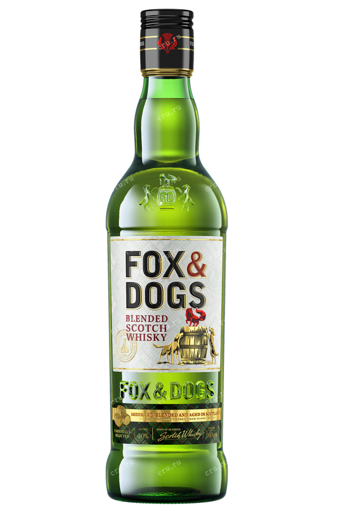 Виски Fox & Dogs  0.5 л