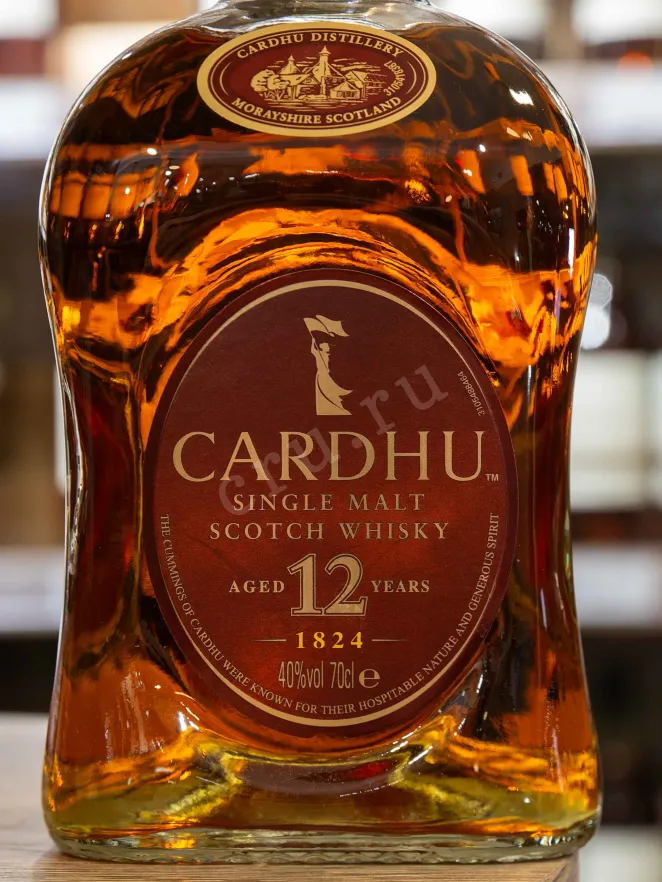 В магазине Крю Профи Cardhu 12 Years Single Malt in gift box with 2 glasses 0.7 л
