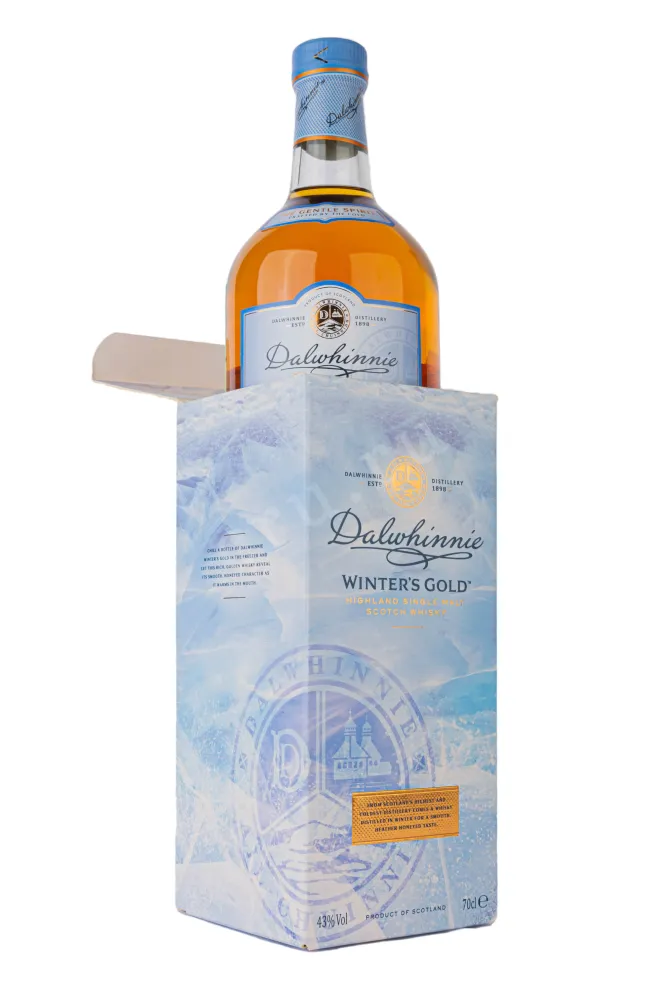 В подарочной коробке Dalwhinnie Winter's Gold gift box 0.75 л