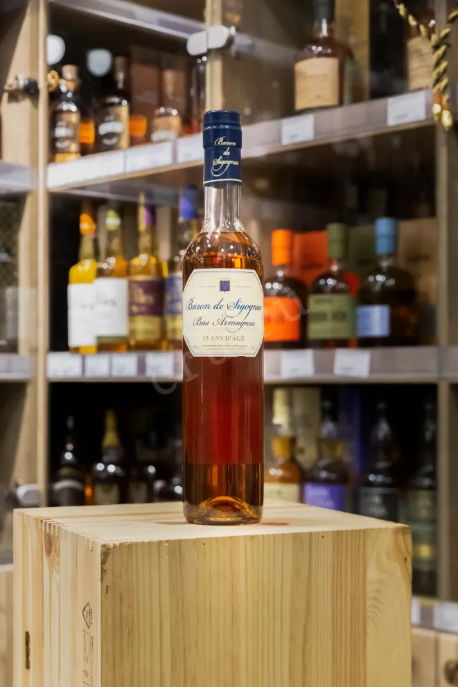 В магазине Крю Профи Baron de Sigognac 15 ans d'age 0.5 л