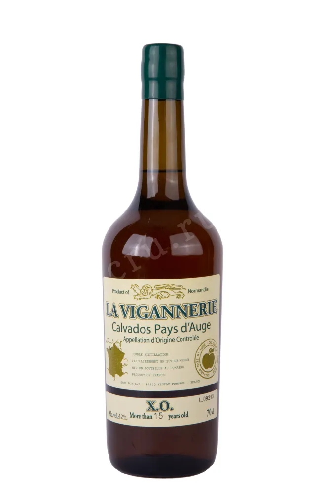 Бутылка La Vigannerie Pays d’Auge XO 15 years gift box 0.7 л