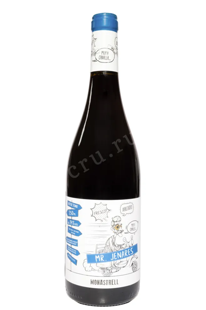 Вино Mr. Jenares Monastrell 2022 0.75 л
