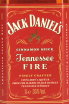 Этикетка Jack Daniels Tennessee Fire 1 л