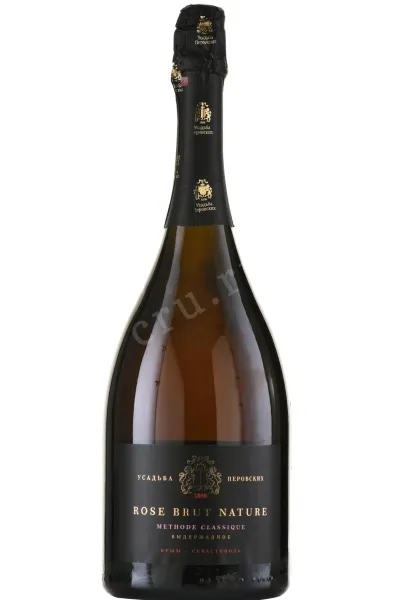 Игристое вино Усадьба Перовских Роз Брют Натюр 2019 1.5 л