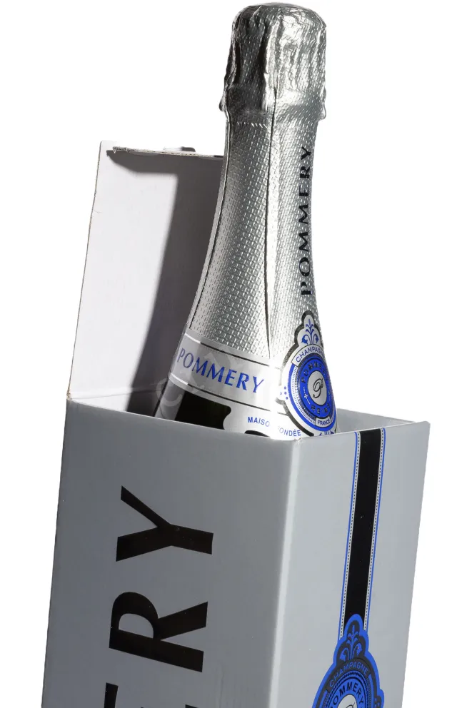 В подарочной коробке Pommery Brut Silver Royal in gift box 2021 0.75 л