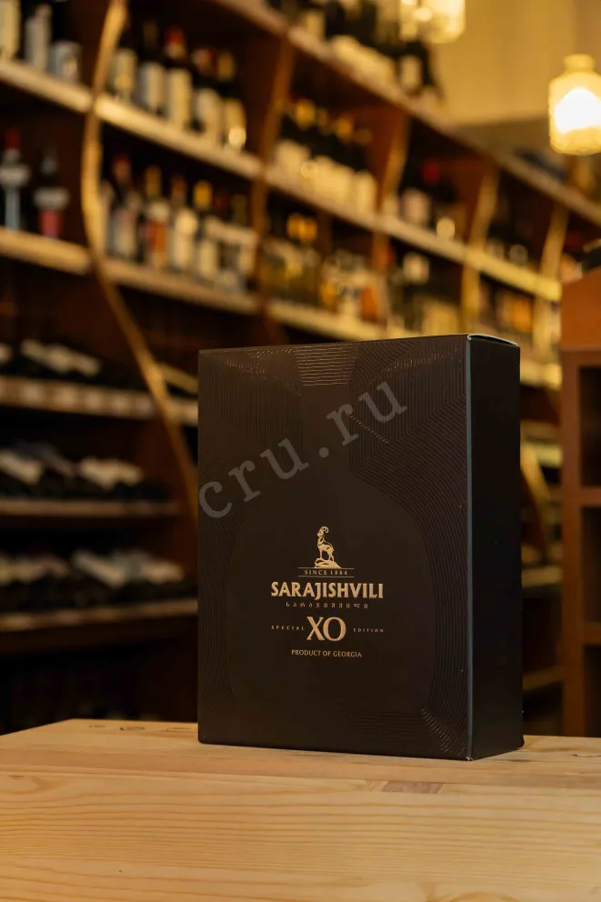 В магазине Крю Профи Sarajishvili XO 10 years gift box 0.7 л