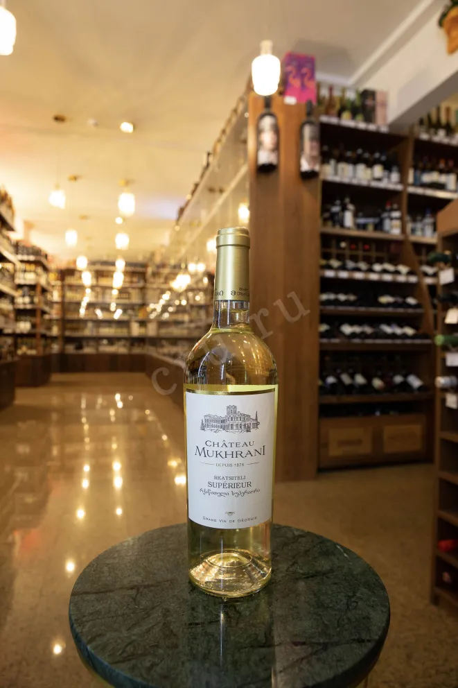В магазине Крю Профи Chateau Mukhrani Rkatsiteli Superieur 2023 0.75 л