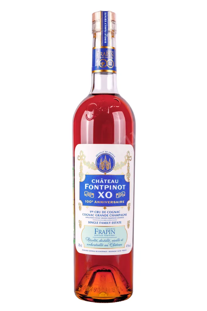 Коньяк Frapin Chateau de Fontpinot XO 100 Anniversaire in wooden box  0.7 л