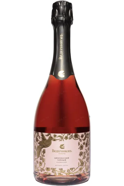 Игристое вино Ведерниковъ Резерв Цимлянский Чёрный Розе 2022 0.75 л