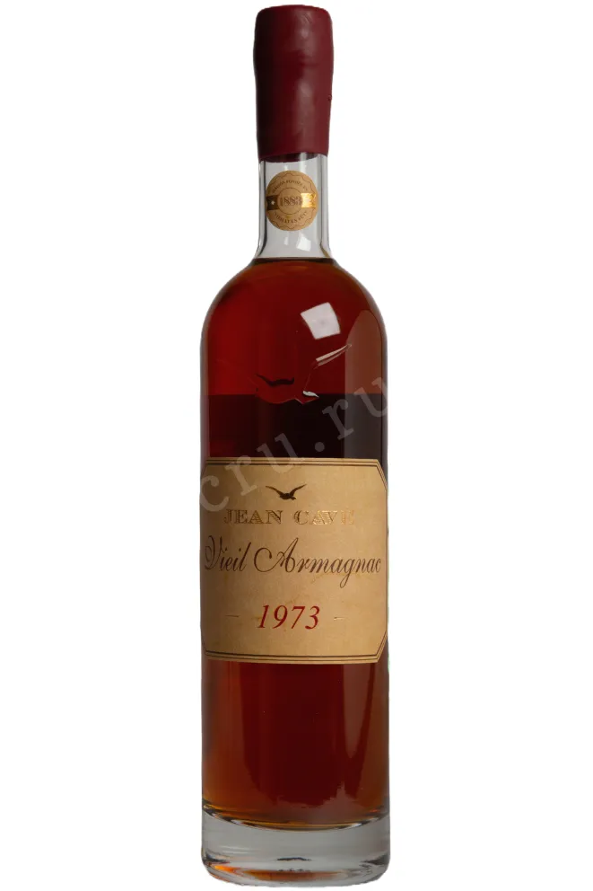 Бутылка Jean Cave Vieil Armagnac 1973 AOC wooden box 1973 0.7 л