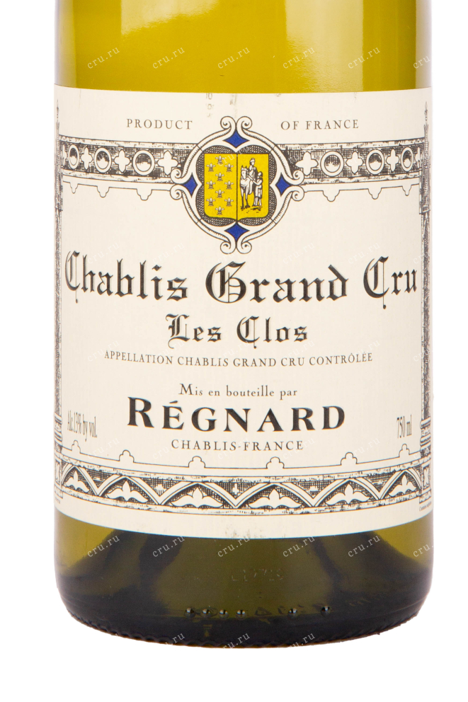 Этикетка вина Chablis Grand Cru Les Clos 2020 0.75 л