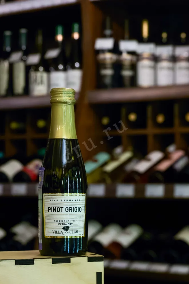 В магазине Крю Профи Villa degli Olmi Pinot Grigio Spumante Extra Dry 2023 0.2 л