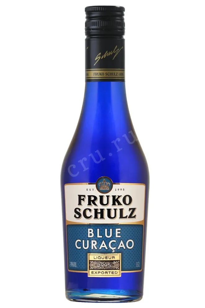 Ликер  Fruko Schulz Blue Curacao  0.35 л