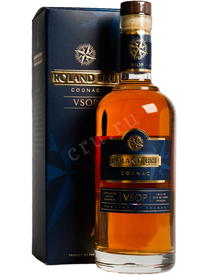 Коньяк Roland Bru VSOP in gift box  0.7 л