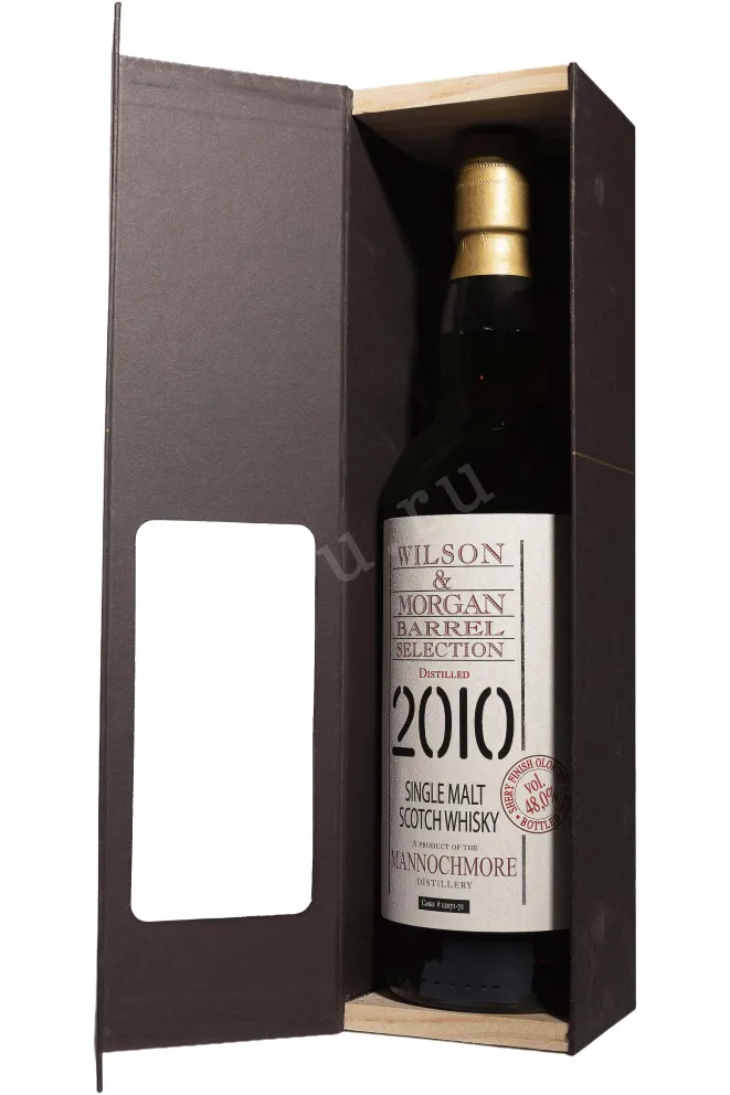 В подарочной коробке Wilson&Morgan Barrel Selection Mannochmore 2010 Sherry Finish Oloroso in gift box 0.7 л